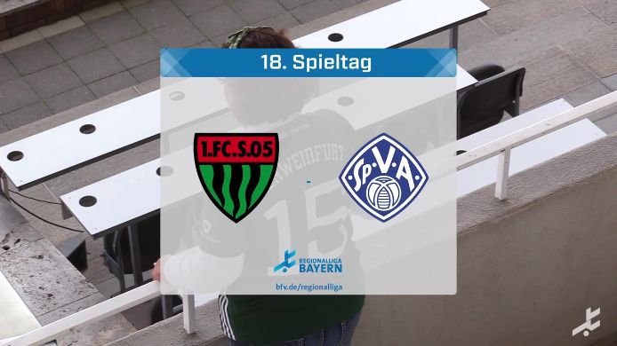 1. FC Schweinfurt 05 - SV Viktoria Aschaffenburg, 1:1