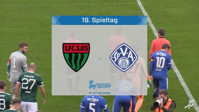 1. FC Schweinfurt 05 - SV Viktoria Aschaffenburg, 2:1