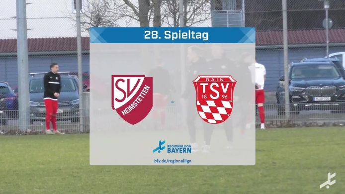 SV Heimstetten - TSV Rain/Lech, 2:1