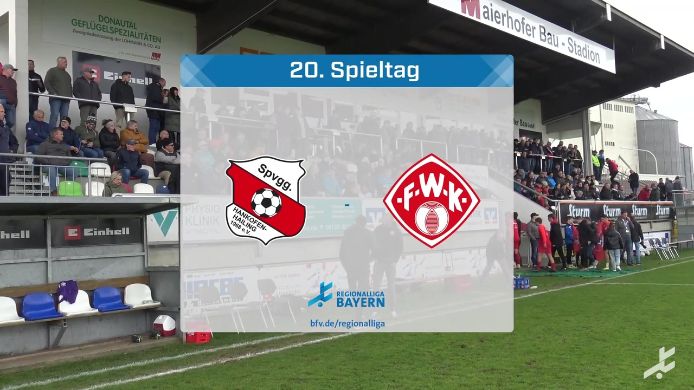 SpVgg Hankofen-Hailing - FC Würzburger Kickers, 1:5