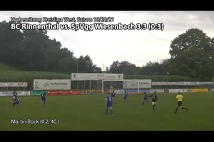 BC Rinnenthal vs. SpVgg Wiesenbach, 3:3