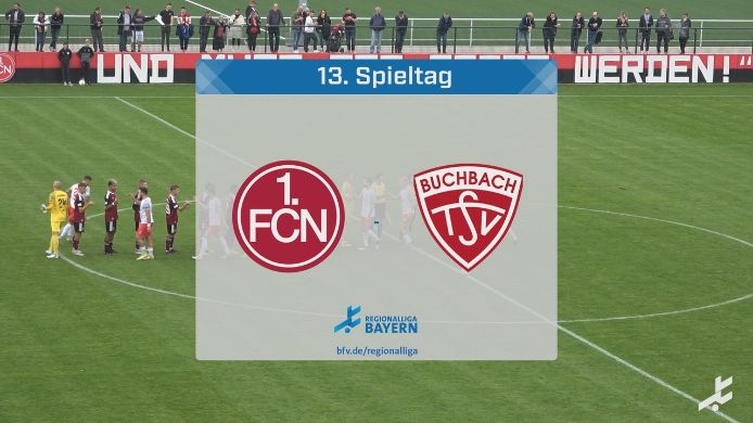 1. FC Nürnberg II - TSV Buchbach, 4:0