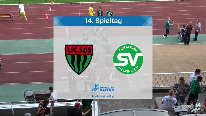 1. FC Schweinfurt 05 - SV Schalding-Heining, 6:0