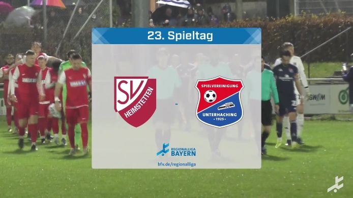 SV Heimstetten - SpVgg Unterhaching, 0:3