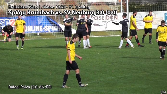 SpVgg Krumbach vs. SV Neuburg - 11er, 3:0