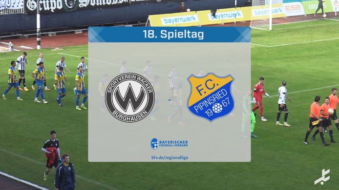 SV Wacker Burghausen - FC Pipinsried, 1:2