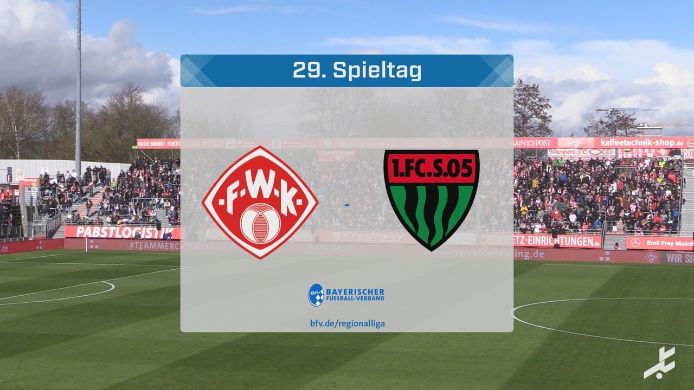 FC Würzburger Kickers - 1. FC Schweinfurt 05, 3:1