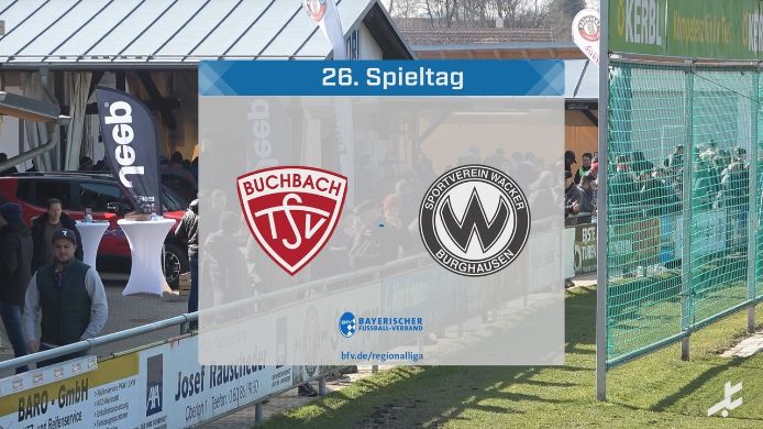 TSV Buchbach - SV Wacker Burghausen, 0:1