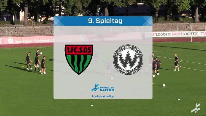 1. FC Schweinfurt 05 - SV Wacker Burghausen, 2:1