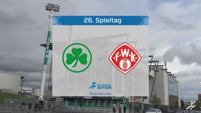 SpVgg Greuther Fürth II - FC Würzburger Kickers, 3:1