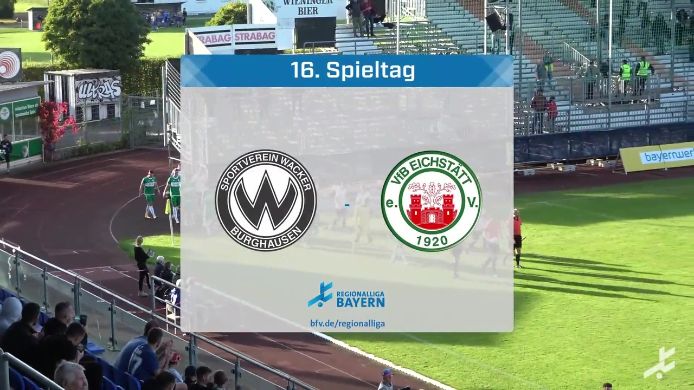 SV Wacker Burghausen - VfB Eichstätt, 3:0