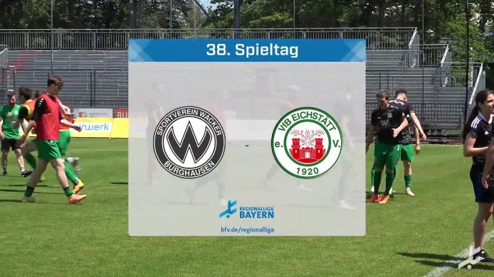 SV Wacker Burghausen - VfB Eichstätt, 4:0