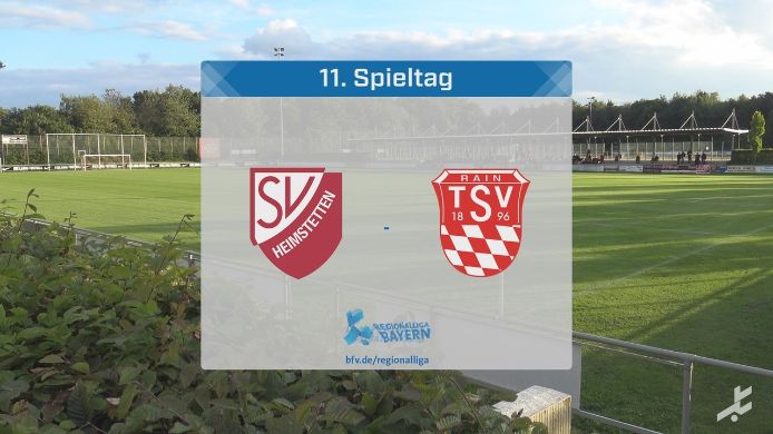 SV Heimstetten - TSV Rain/Lech, 3:1
