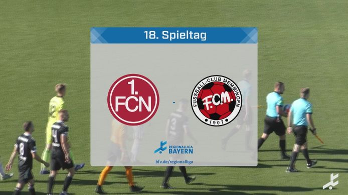 1. FC Nürnberg II - FC Memmingen, 1:1
