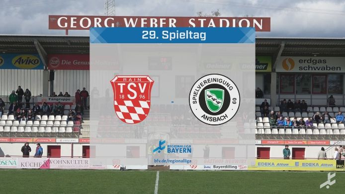 TSV Rain/Lech - SpVgg Ansbach, 2:4