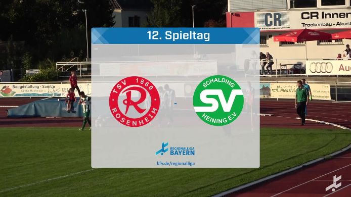 TSV 1860 Rosenheim - SV Schalding-Heining, 2:2
