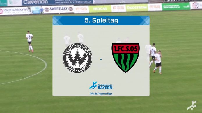 SV Wacker Burghausen - 1. FC Schweinfurt 05, 5:2