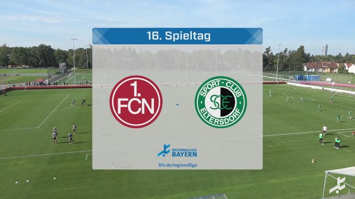 1. FC Nürnberg II - SC Eltersdorf, 1:3