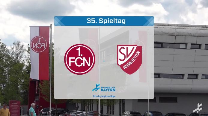1. FC Nürnberg II - SV Heimstetten, 1:1