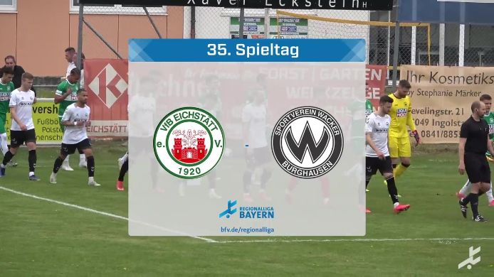 VfB Eichstätt - SV Wacker Burghausen; 2:2