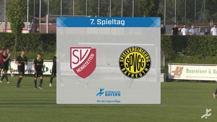 SV Heimstetten - SpVgg Bayreuth, 2:3