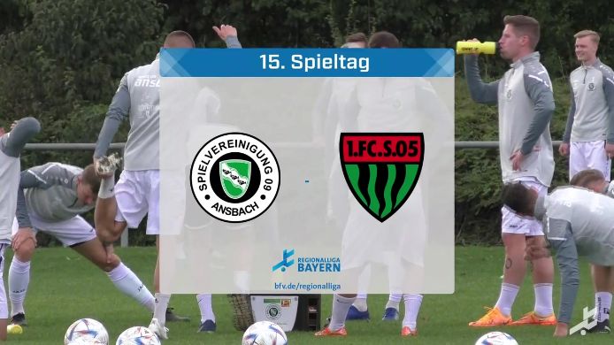 SpVgg Ansbach - 1. FC Schweinfurt 05, 2:2