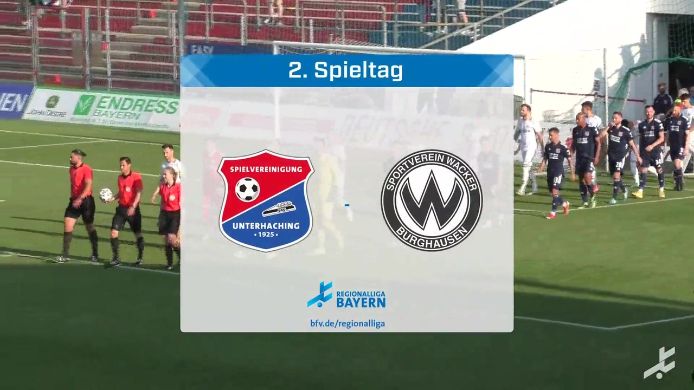 SpVgg Unterhaching - SV Wacker Burghausen, 1:2