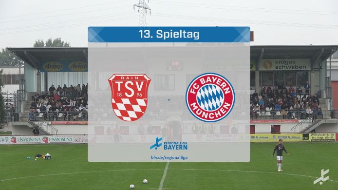 TSV Rain/Lech - FC Bayern München II, 0:3