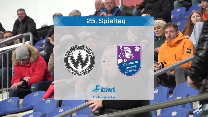 SV Wacker Burghausen - FC Eintracht Bamberg, 2:2