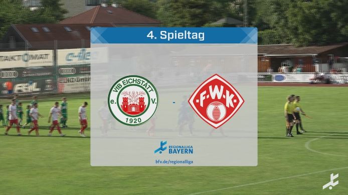 VfB Eichstätt - FC Würzburger Kickers; 2:3