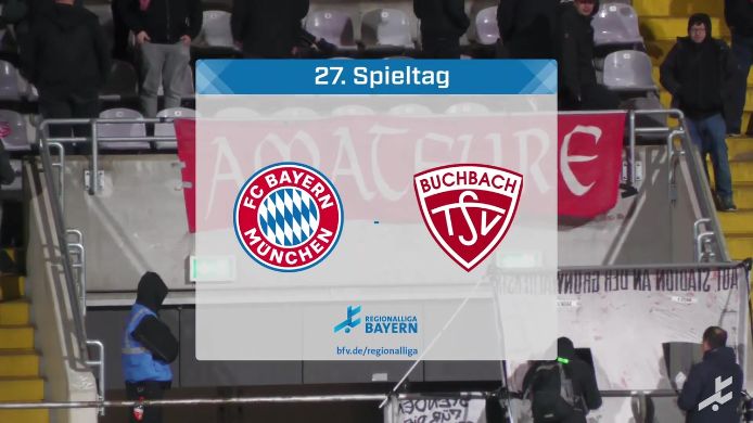 FC Bayern München II - TSV Buchbach, 3:0