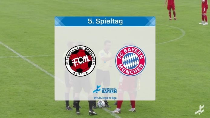 FC Memmingen - FC Bayern München II, 0:4