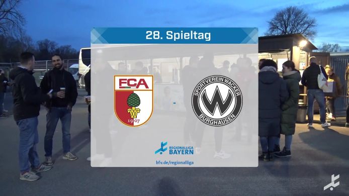 FC Augsburg II - SV Wacker Burghausen, 3:1