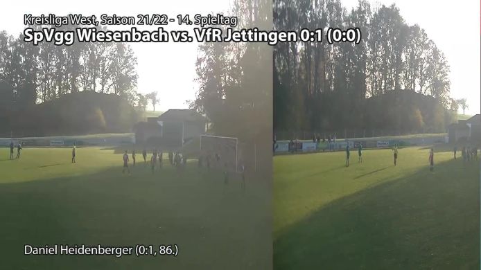 SpVgg Wiesenbach - VfR Jettingen, 0-1