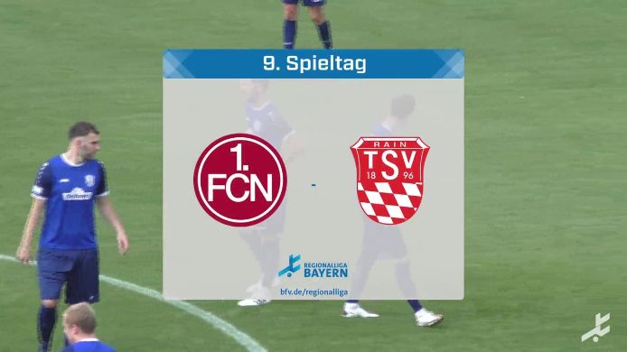 1. FC Nürnberg II - TSV Rain/Lech, 0:1