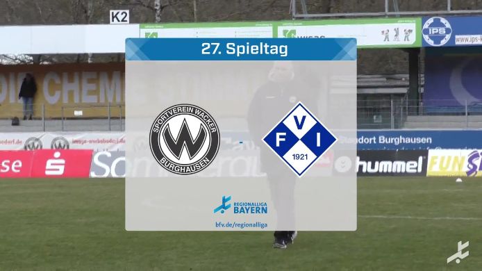 SV Wacker Burghausen - FV Illertissen, 1:3