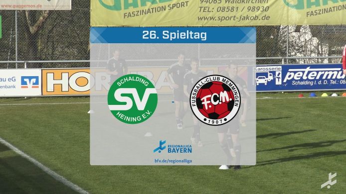 SV Schalding-Heining - FC Memmingen