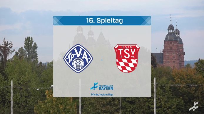 SV Viktoria Aschaffenburg - TSV Rain/Lech, 1:1