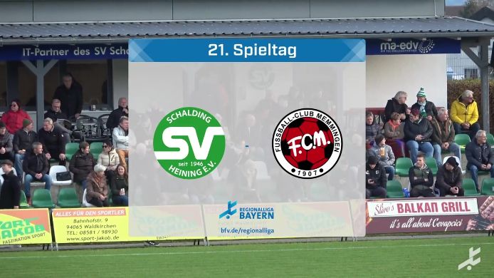 SV Schalding-Heining - FC Memmingen, 2:1