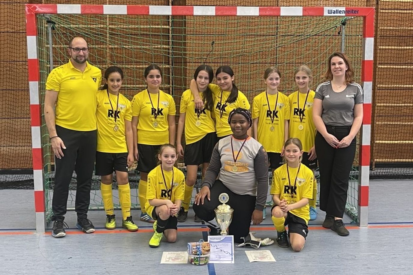 Schwäbische Hallenmeisterschaft der D-Juniorinnen 2023 | BFV