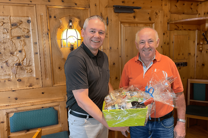 EhrenGSO Franz Eimannsberger feiert seinen 75. Geburtstag BFV