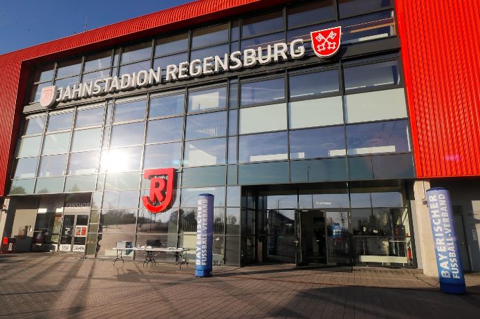 Jahnstadion Regensburg beim außerordentlichen Verbandstag 2021