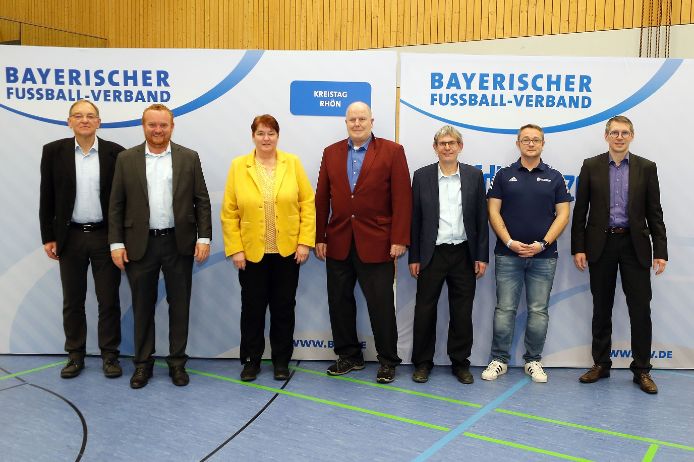 Der Kreis-Ausschuss im Fußballkreis Rhön.