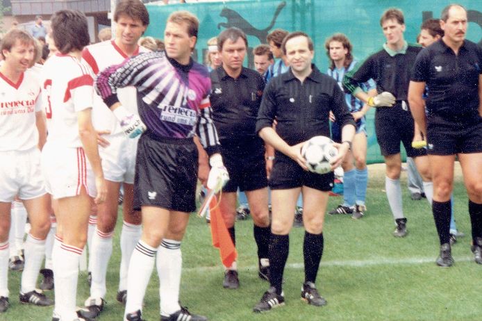 Ludwig Bauer mit Andreas Köpke