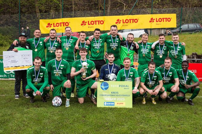 Toto-Pokal-Sieger im Kreis Coburg/Kronach/Lichtenfels: 1. FC Stockheim
