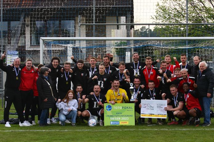 Toto-Pokal-Sieger im Erlangen/Pegnitzgrund: Baiersdorfer SV