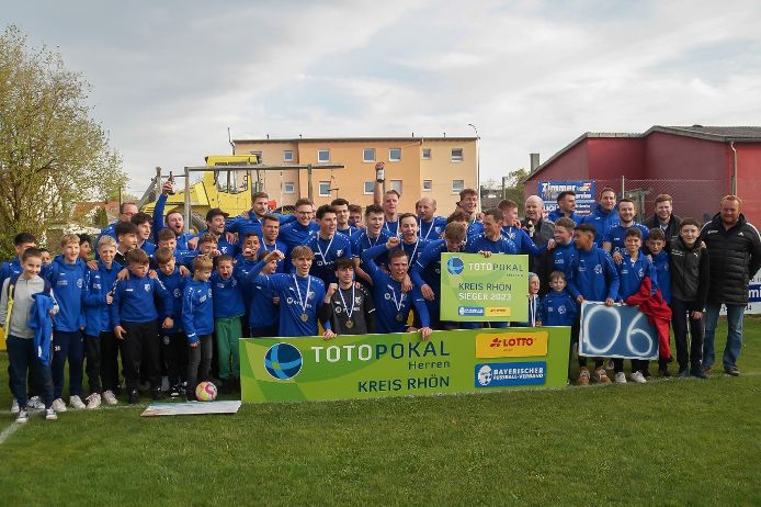 Toto-Pokal-Sieger im Kreis Rhön: 1. FC 06 Bad Kissingen