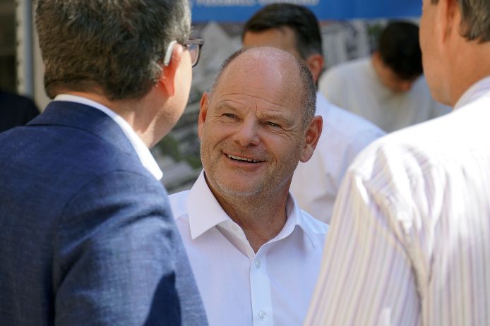 Brienner Gärten BFV feiert Richtfest BFV