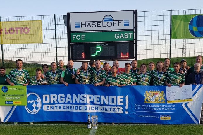 Der FC Ezelsdorf ist Toto-Pokal-Sieger im Kreis Neumarkt/Jura.