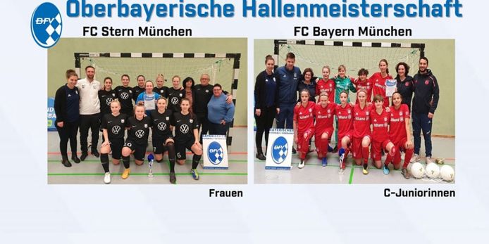Frauen Und U15 Juniorinnen Hallenmeister Bezirk Obb Bfv